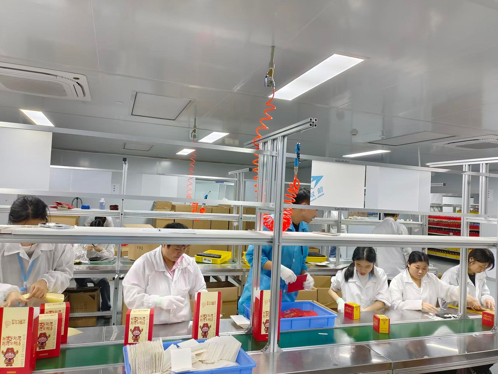 Aromiso — Packaging line